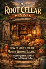 The Root Cellar Revival: How to Store Food for Months Without Electricity Using Forgotten Methods That Still Work Today