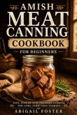 Amish Meat Canning Cookbook for Beginners: the Complete Step-by-step Guide to Safely Pressure Can Beef, Chicken, Pork & Wild Game Build a Shelf-stable Pantry & Ready-to-eat Meals — With a 30-day Plan