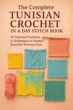 The Complete Tunisian Crochet in a Day Stitch Book: Essential Patterns & Techniques to Master Beautiful Textures Fast Color Edition Book
