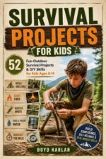 Survival Projects for Kids: 52 Fun Outdoor Survival Projects & Diy Skills for Kids Ages 8-14 — Build Confidence, Self-reliance & Real-world Skills