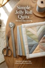 Simple Jelly Roll Quilts for Everyday Sewing: Practical Designs That Come Together Smoothly