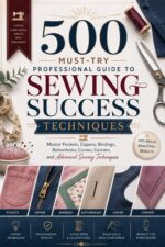 500 Must-try Professional Guide to Sewing Success Techniques: Master Pockets, Zippers, Bindings, Buttonholes, Curves, Corners, and Advanced Sewing Techniques