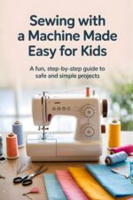 Sewing With a Machine Made Easy for Kids: a Fun, Step-by-step Guide to Safe and Simple Sewing Projects
