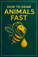How to Draw Animals Fast. Drawing Series. Book