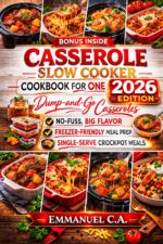 Casserole Slow Cooker Cookbook for One 2026: Dump-and-go Casseroles: Delicious Recipes — No-fuss, Big Flavor, Freezer-friendly Meal-prep & Single-serve ... Bonus Inside Cookbooks