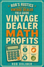 Vintage Dealer Math Profits Rustics Vintage Dealer Field Guides Book