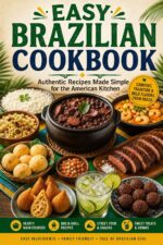 Easy Brazilian Cookbook: 50 Authentic and Simple Recipes From Brazil, From Crispy Pão De Queijo to Traditional Feijoada and Tropical Drinks