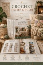 Modern Crochet Home Decor: 50 Stylish Handmade Projects for a Beautiful Contemporary Home: Step by Step Crochet Patterns for Cushions, Wall Hangings, Baskets, Throws & More for Beginners to Advanced
