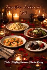 Romantic Dinner for Two: Date Night Dinners Made Easy or Romantic
