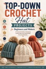 Top-down Crochet Hat Projects for Beginners and Makers: : a Practical Guide to Designing Comfortable and Fashionable Everyday Beanies