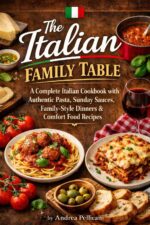 The Italian Family Table : a Complete Italian Cookbook With Authentic Pasta, Sauces, Sunday Dinners & Comfort Food Recipes