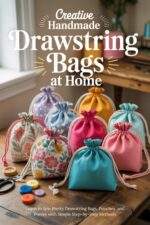 Creative Handmade Drawstring Bags at Home: Learn to Sew Pretty Drawstring Bags, Pouches, and Purses With Simple Step-by-step Methods