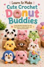 Learn to Make Cute Crochet Donut Buddies: Create Adorable Collectible Toys With Easy Patterns, Creative Designs, and Charming Personalities