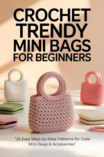 Crochet Trendy Mini Bags for Beginners: “25 Easy Step-by-step Patterns for Cute Mini Bags & Accessories”