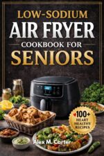 Low-sodium Air Fryer Cookbook for Seniors: the Complete 28-day Heart-healthy Meal Plan With 100+ Easy Recipes to Lower Blood Pressure and Support Cardiac Health