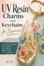Uv Resin Charms and Keychains for Beginners: Simple Mold Projects, Doming Basics, Color Mixing, Bubble Fixes, and Curing Tips