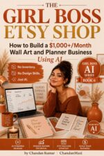 The Girl Boss Etsy Shop: How to Build a $1,000+/month Wall Art and Planner Business Using Ai Design Skills Boss Ai Series Book