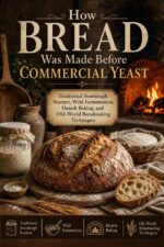 How Bread Was Made Before Commercial Yeast: Traditional Sourdough Starters, Wild Fermentation, Hearth Baking, and Old-world Breadmaking Techniques